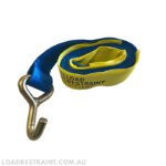 Light Duty Car Carrying Replacement Strap 50mm x 3.5mtr With Single J Hook