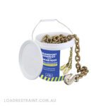 10mm x 9mtr G70 High Tensile Chain With Grab Hooks LC 6000Kg