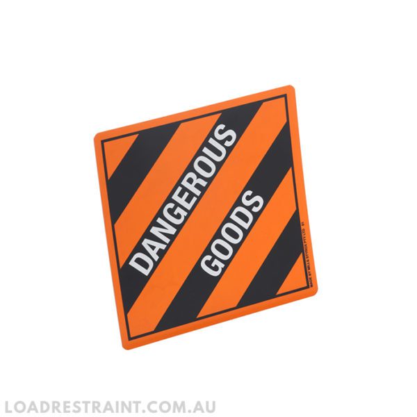 truck signs - dangerous goods