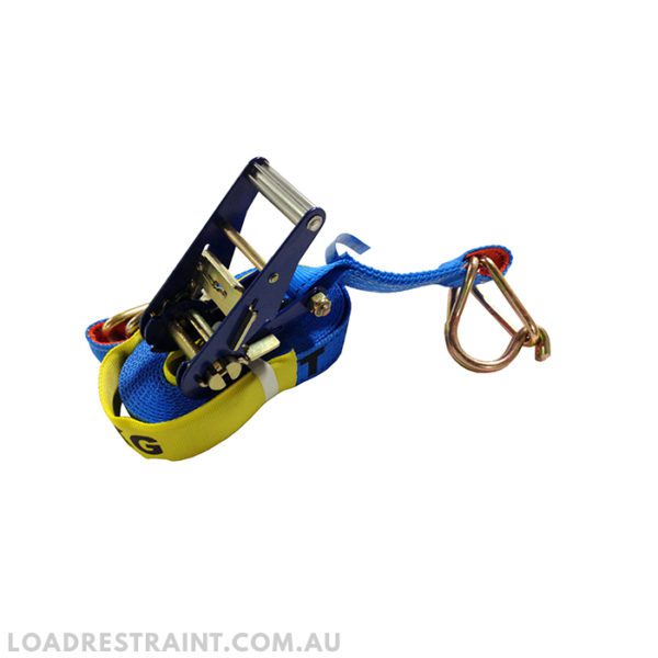 Ratchet Tie Down 35mm x 6mtr LC 1500kg With Hook And Keeper Load