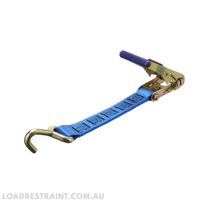 Cam Buckle Tie Down 25mm x 2.5mm With S Hooks LC 300kg - Load Restraint