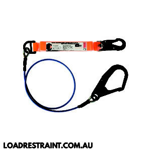 Linq_elite_single_leg_shock_absorbing_2M_wire_rope_lanyard_hardware_SNSD_load_restraint_systems