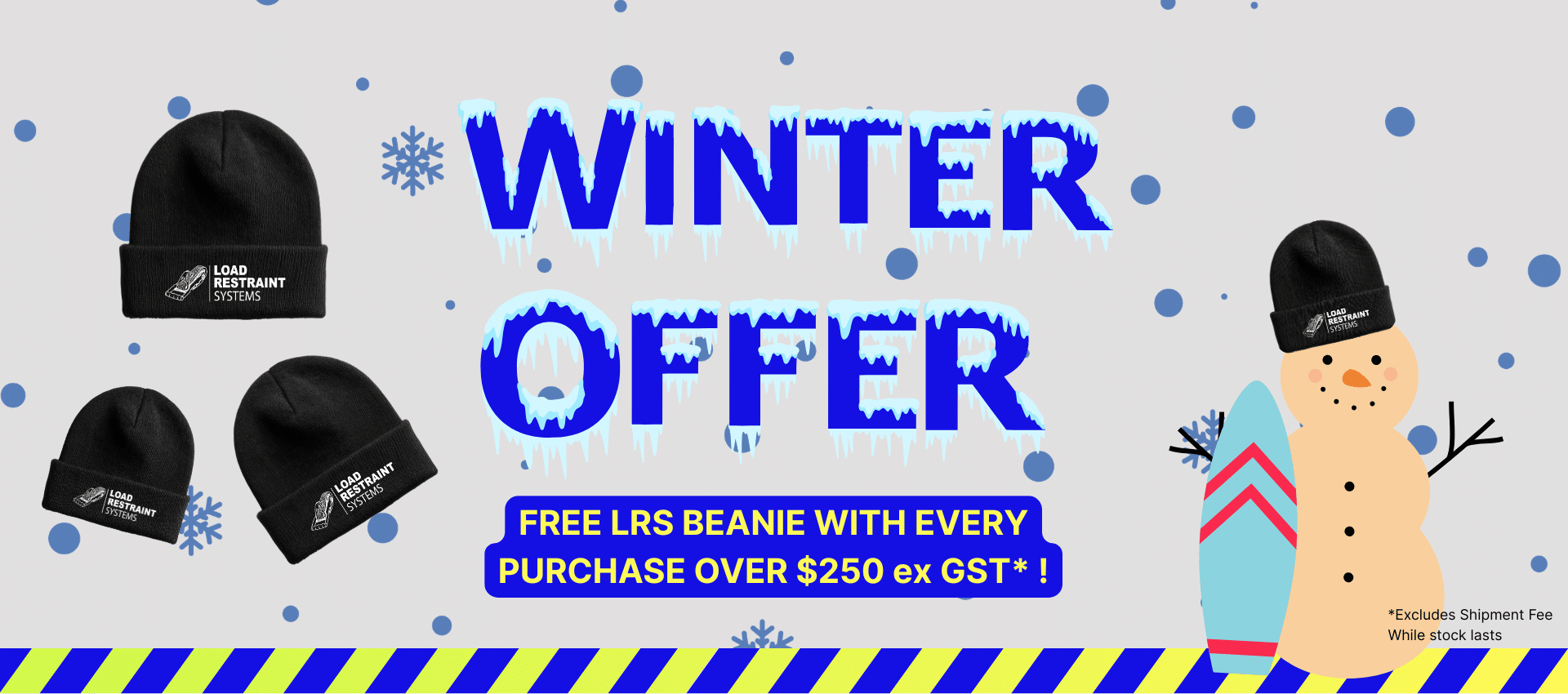 Load Restraint Systems Winter Offer