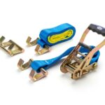 Ratchet Tie Down 50mm x 3mtr x LC:2500kg W/ Ripple Hooks